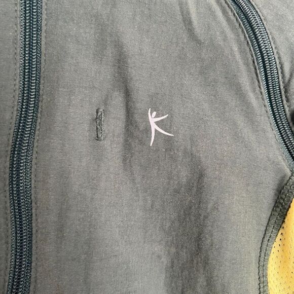 Danskin Now Green Full Zip‎ Long Sleeve Athletic Track Jacket Size SM(4/6) - Picture 4 of 8